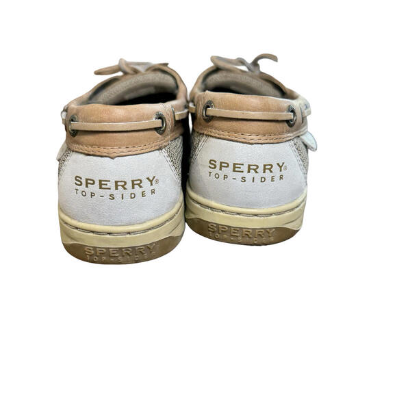 Sperry Boat Shoes Womens Size 8.5 Brown Leather Top-Sider Nautical Slip On - Picture 6 of 6